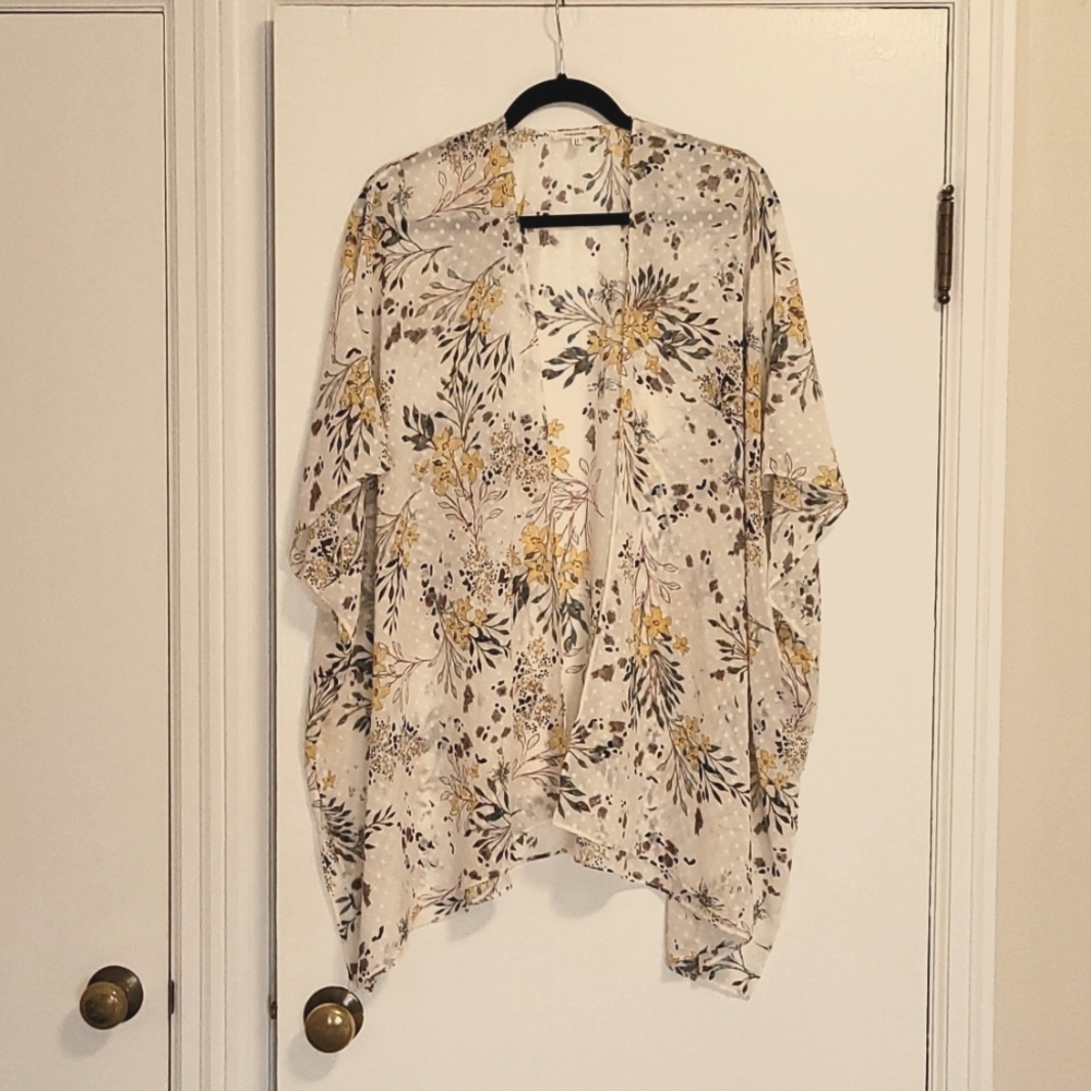 Maurices Shawl with Sleeves